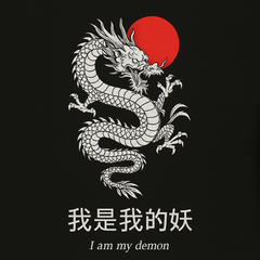 I Am My Demon Dragon Graphic Tee