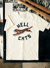 Hell Cats Graphic T-Shirt – Bold Retro Rebel-Inspired Oversized Tee