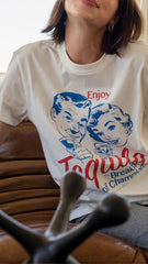 Tequila Breakfast of Champions T-Shirt – Retro Graphic Oversized Tee