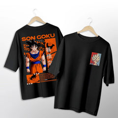 Oversized Goku Anime T-Shirt