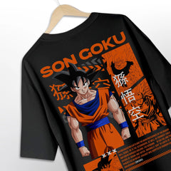 Oversized Goku Anime T-Shirt