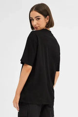 Black Unisex Oversized T-shirt