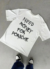 Need Money For Porsche Oversized T-Shirt for Women