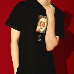 Virgin Mary Oversized T-Shirt – Unisex Graphic Streetwear Tee