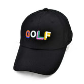Black GOLF Hat – Embroidered Dad Cap | Zyra Drip