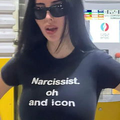 Narcissist "Oh and Icon" Baby Tee