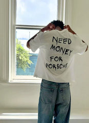 Need Money for Porsche Men Oversized T-Shirt for Men