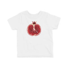 Pomegranate Print Baby Tee for Women