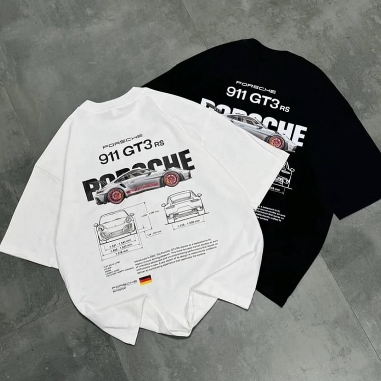 Porsche 911 GT3 RS Oversized T-Shirt