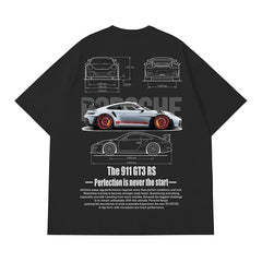 Porsche 911 GT3 RS Oversized T-Shirt