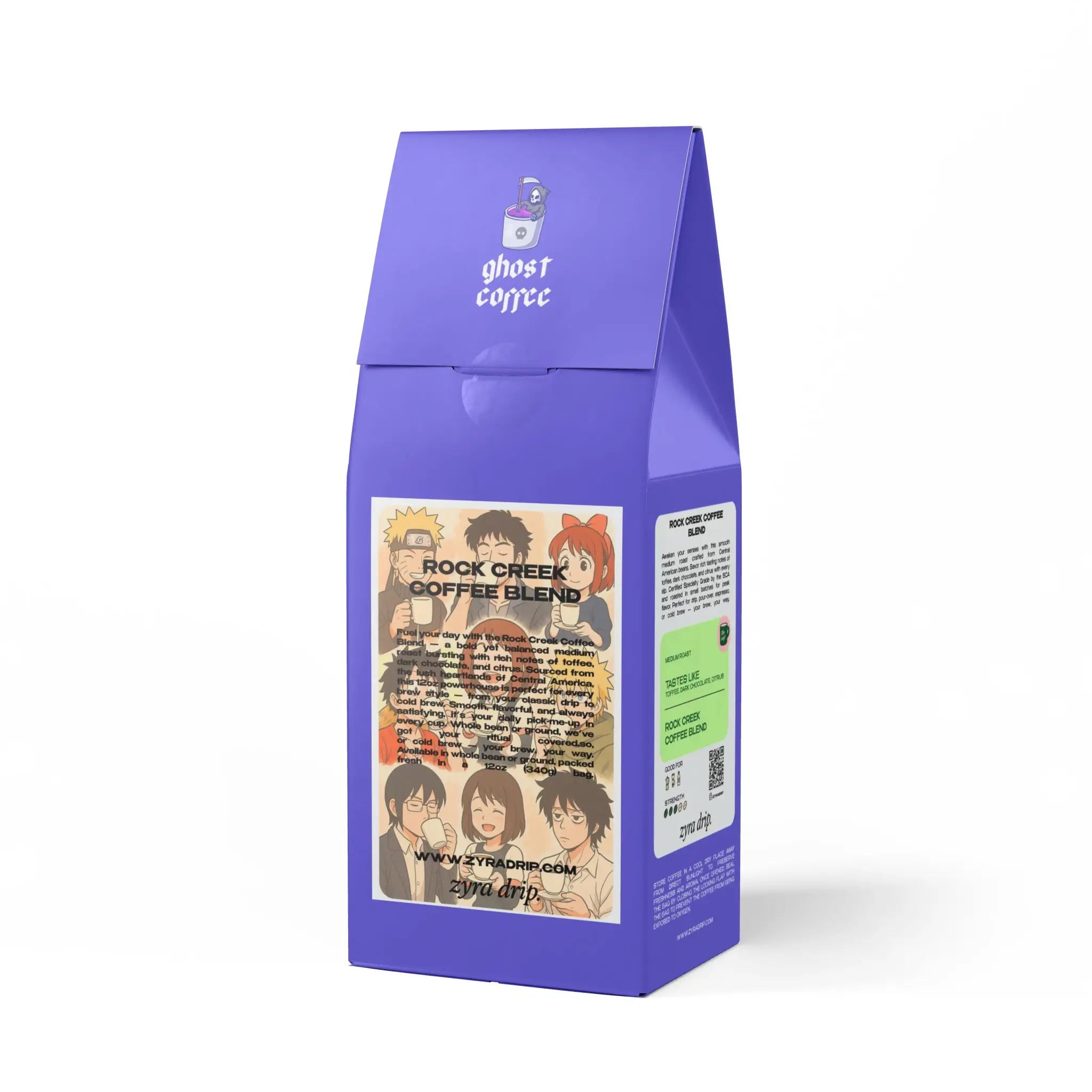 Rock Creek Medium Roast Coffee – Zyra Drip (12oz Bag)