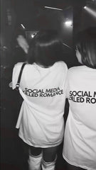 White Oversized Graphic T-Shirt for Women