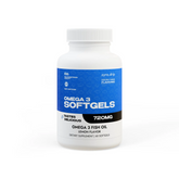 Omega-3 Fish Oil Supplement – 60 Lemon-Flavored Softgels