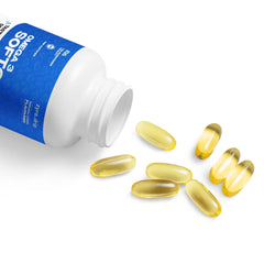 Omega-3 Fish Oil Supplement – 60 Lemon-Flavored Softgels
