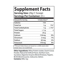 Chocolate Isolate Whey Protein