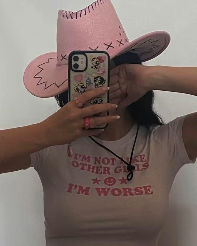 I’m Not Like Other Girls, I’m Worse Graphic Baby Tee
