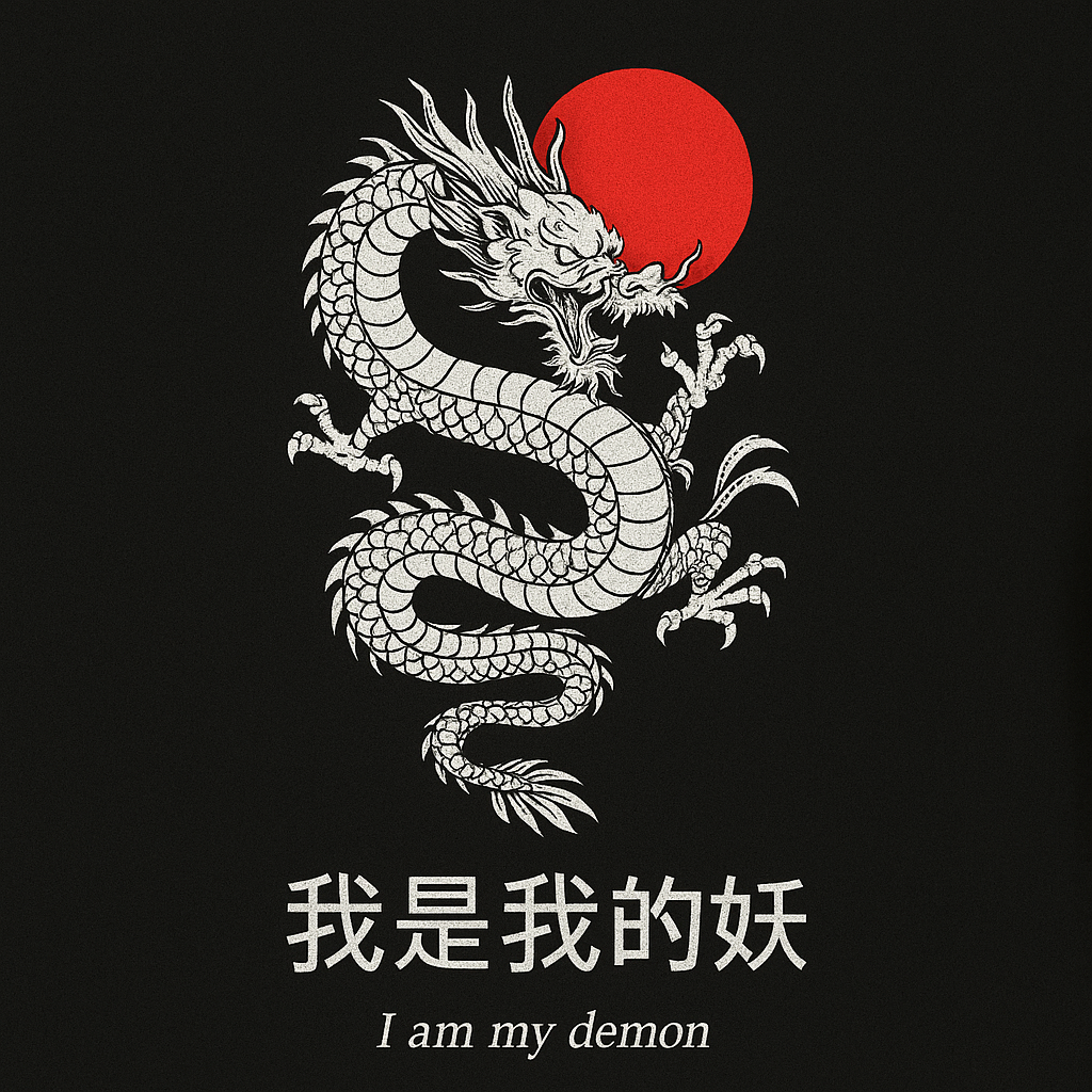 I Am My Demon Dragon Graphic Tee
