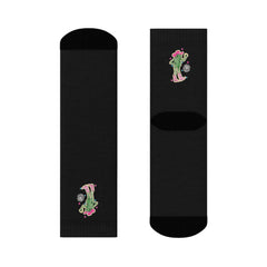 Funky Disco Frog Socks – Groovy & Quirky Statement Socks