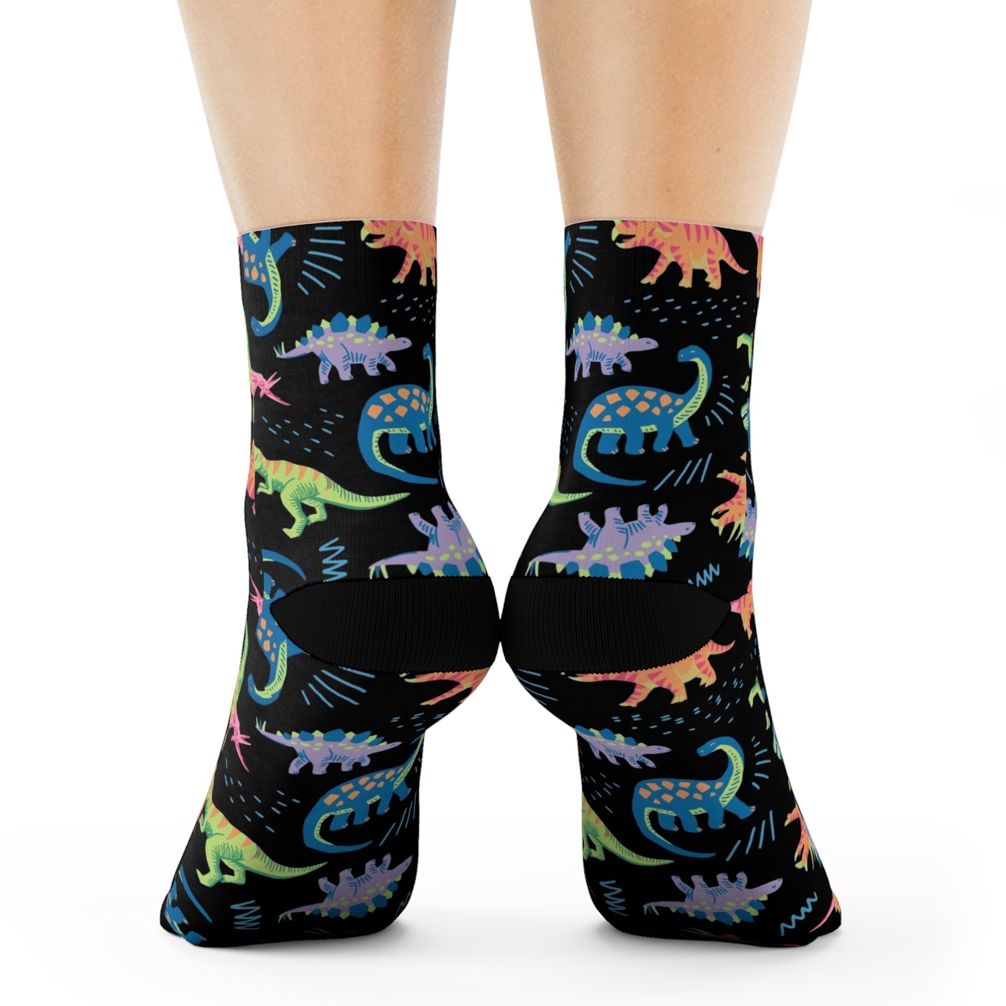 Cute Cartoon Dinosaur Socks – Rawr-some Style for Your Feet