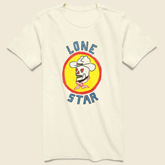 Lone Star Cowboy Skull T-Shirt – Western Dead Face Graphic Tee