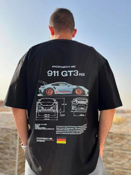 Porsche 911 GT3 RS Oversized T-Shirt