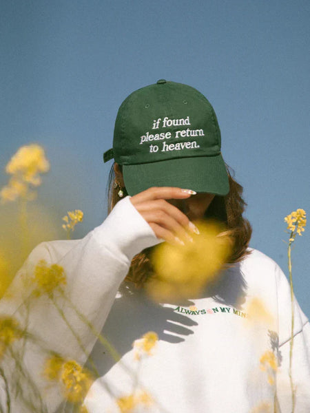 Green Aesthetic Baseball Cap – 