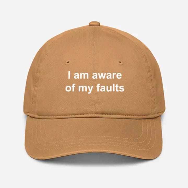 Khaki Trendy Gen Z Cap