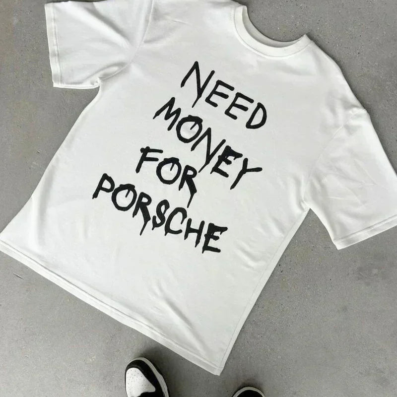 Need Money For Porsche Oversized T-Shirt for Women