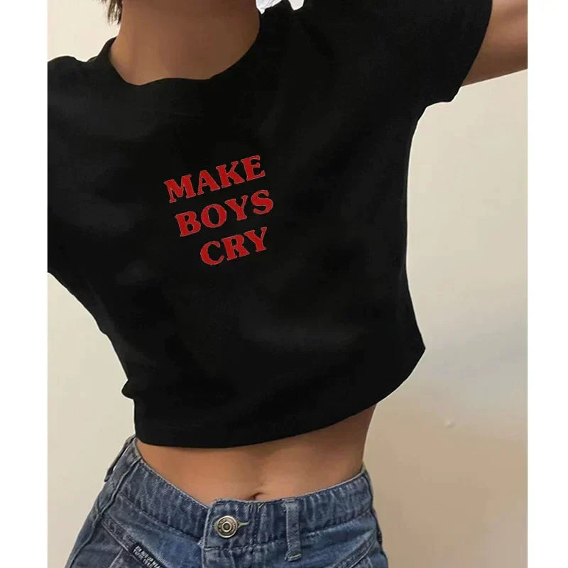 Make Boys Cry Baby Tee 