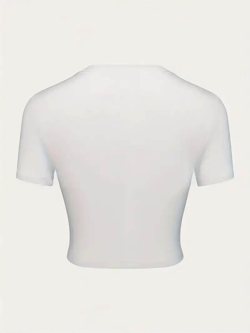Spicy Graphic Baby Tee for Women