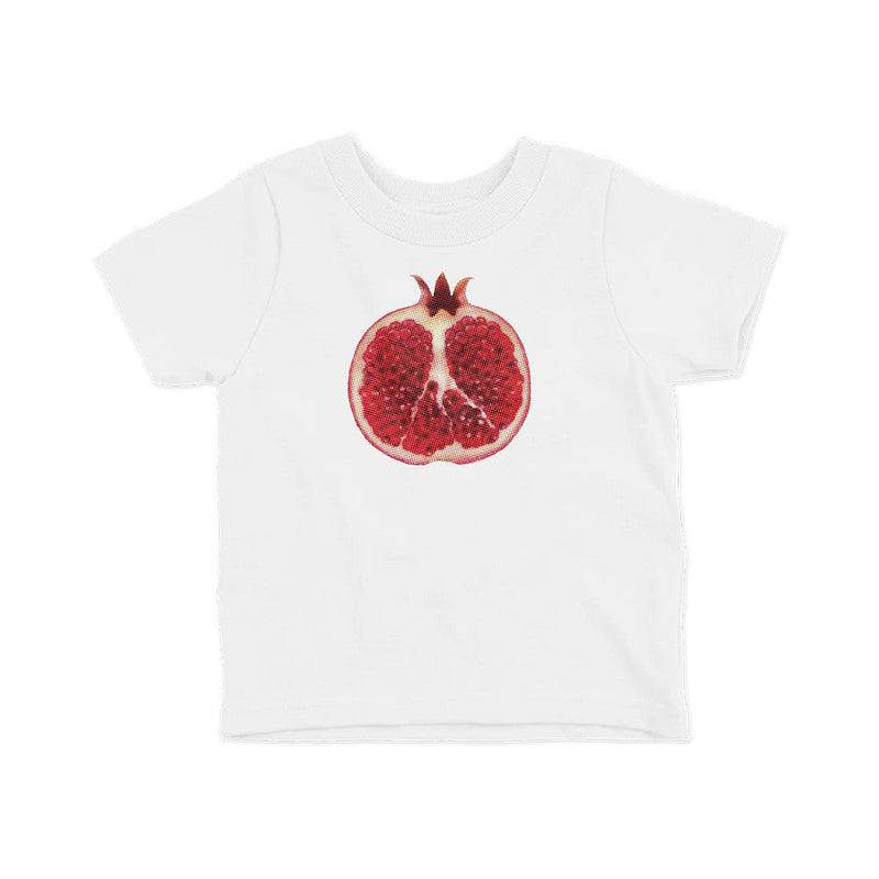 Pomegranate Print Baby Tee for Women