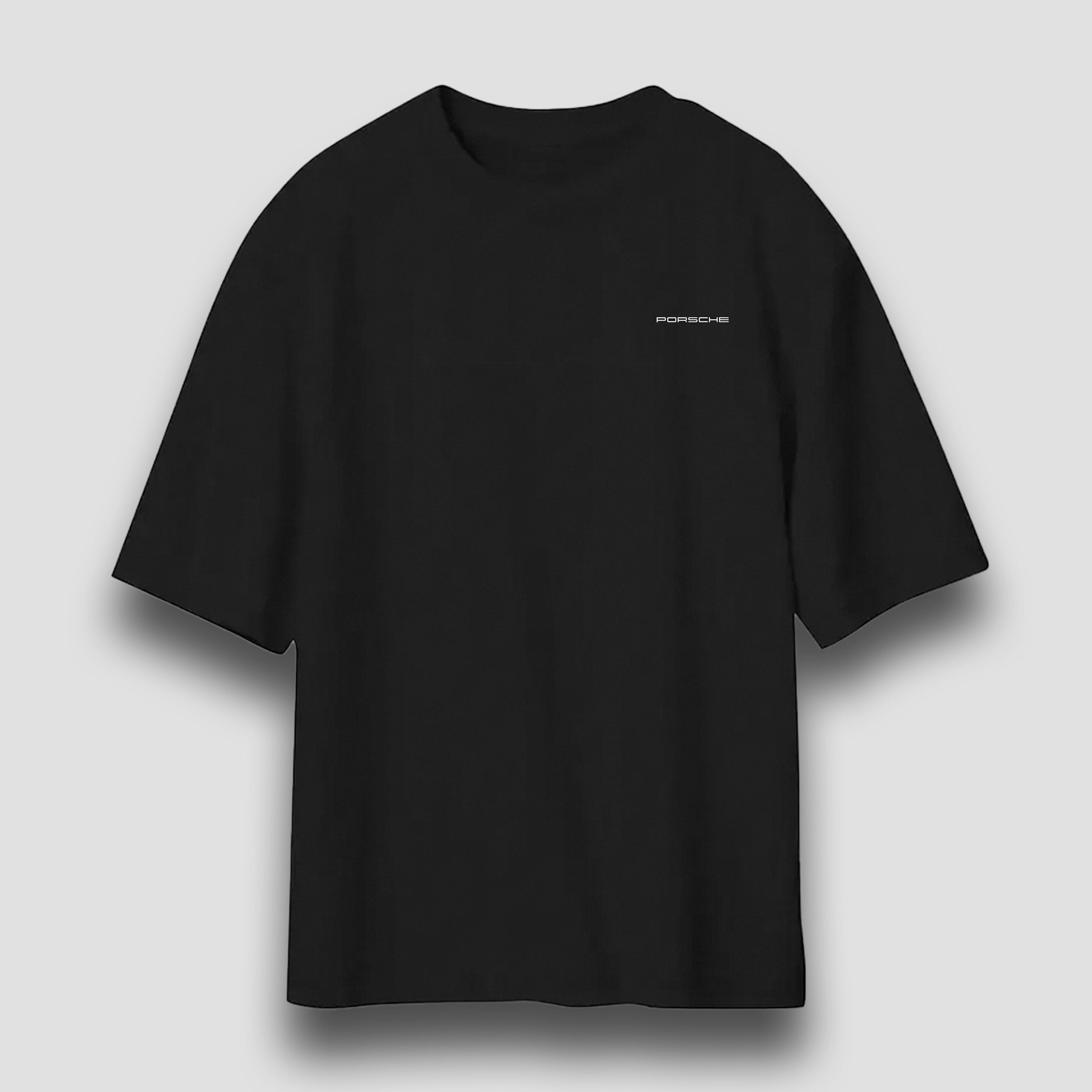 Need Money For Porsche Oversized Black T-Shirt for Women