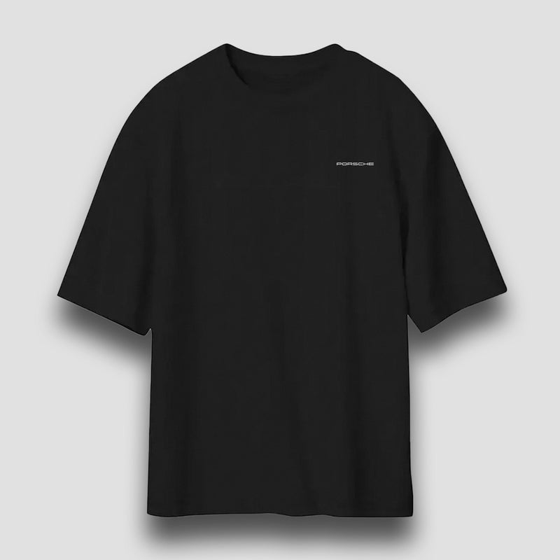 Need Money For Porsche Oversized Black T-Shirt for Women