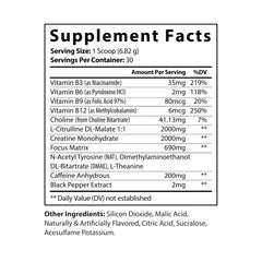 Zyra Drip Nitro Pre-Workout