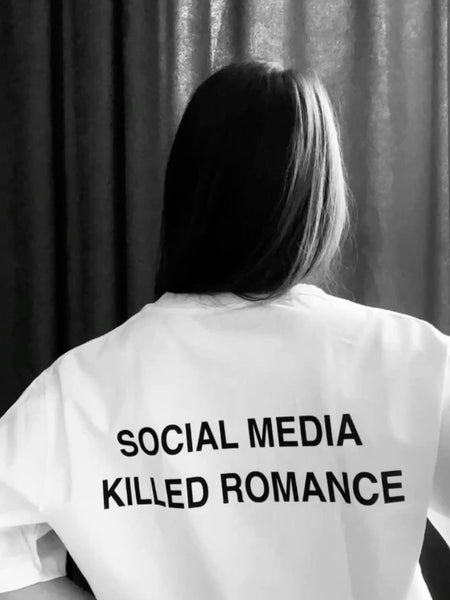 White Oversized Graphic T-Shirt for Women