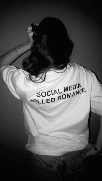 White Oversized Graphic T-Shirt for Women