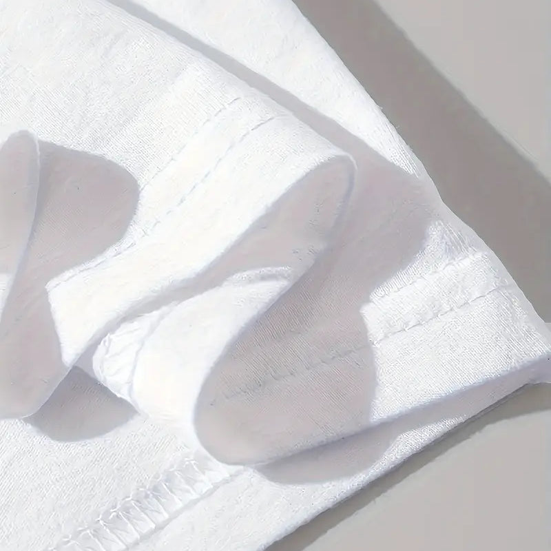 Men’s Oversized Faith T-Shirt – White Inspirational Graphic Tee