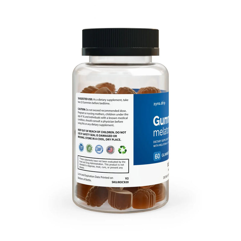 Zyra Drip Melatonin Sleep Gummies