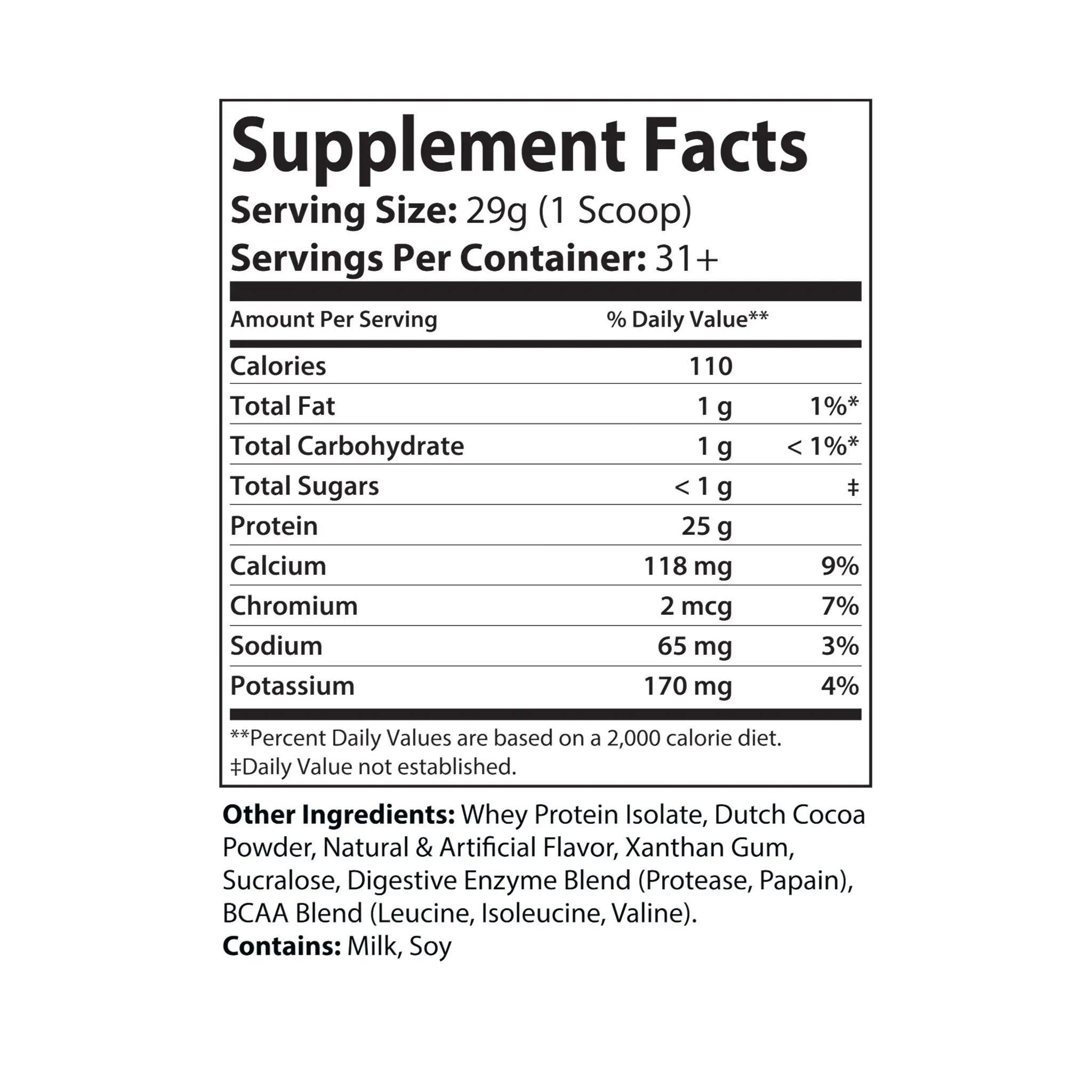 Chocolate Isolate Whey Protein